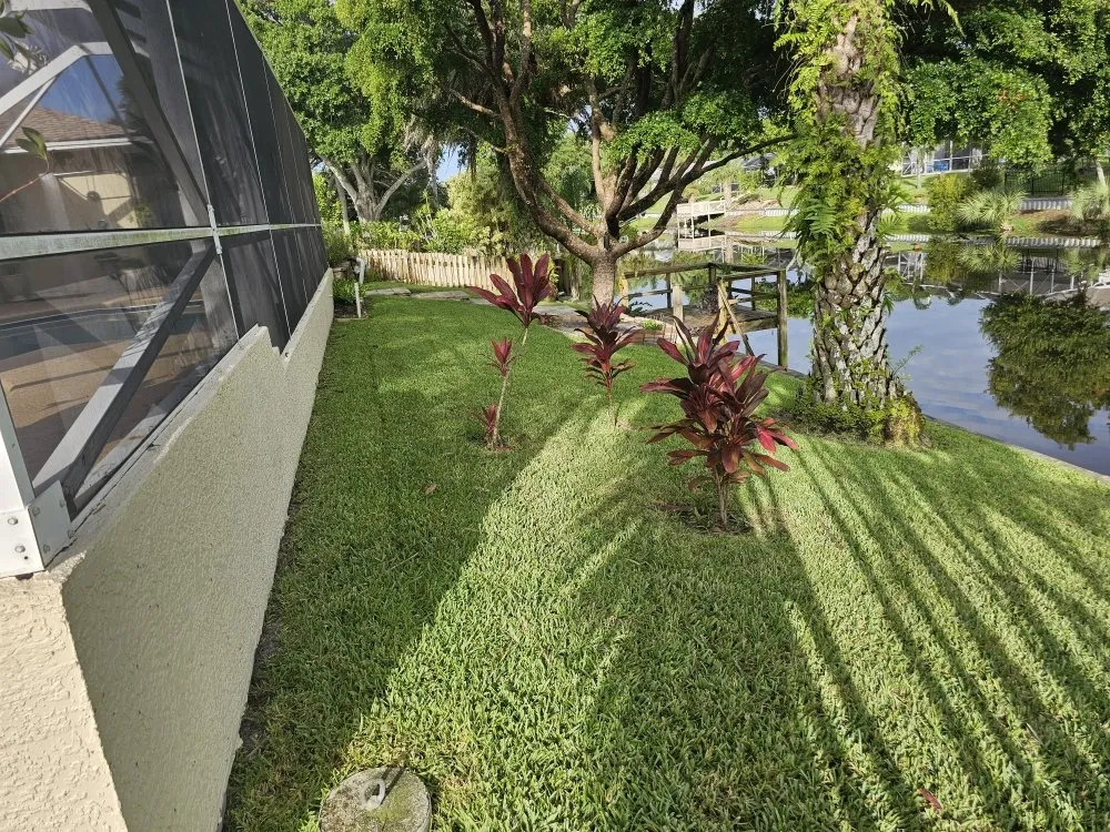 Custom landscape installation in Sebastian, FL - Gomez Green Lawn Care