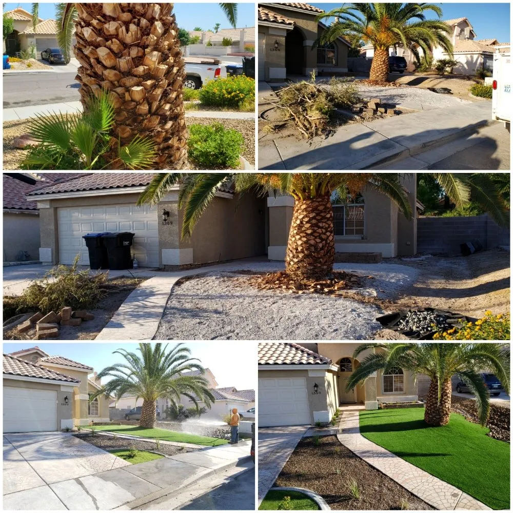 Affordable residential landscaping for beautiful yards across Las Vegas, NV - Gomez Landscape