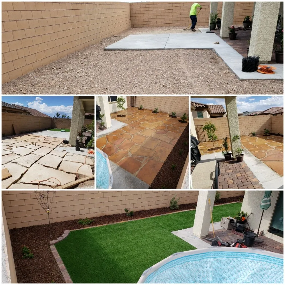 Expert lawn mowing service in Las Vegas, NV by Gomez Landscape