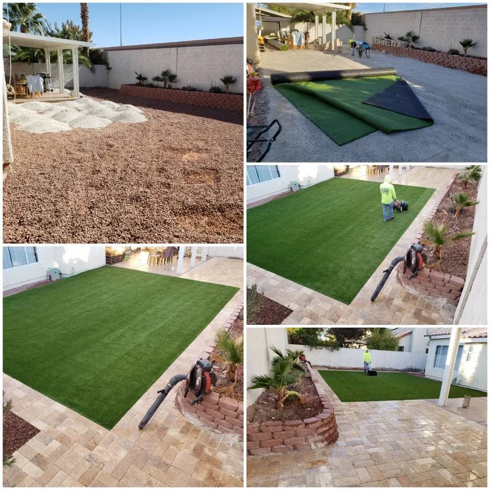 Professional landscape installation in Las Vegas, NV - Gomez Landscape