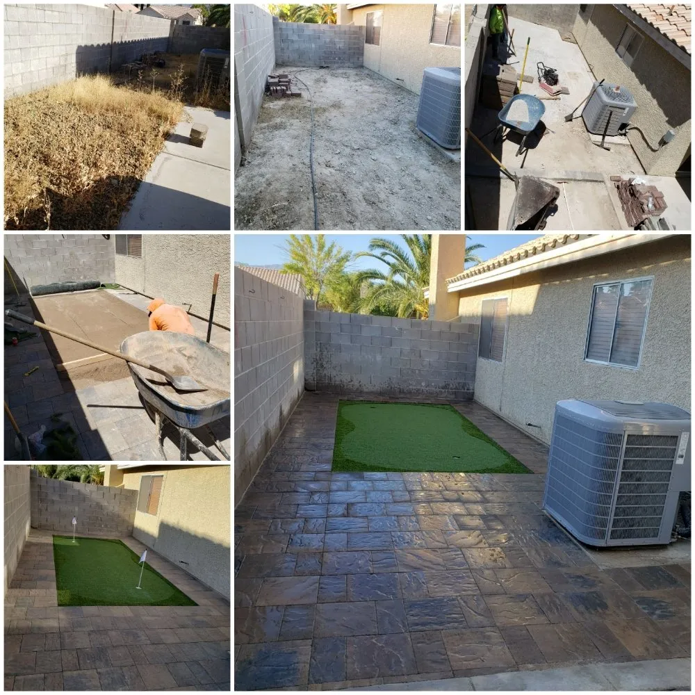 Professional yard cleanup service for year-round maintenance across Las Vegas, NV - Gomez Landscape