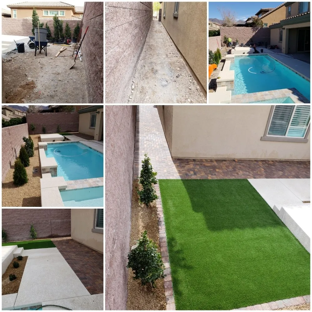 Expert residential landscaping in Las Vegas, NV by Gomez Landscape