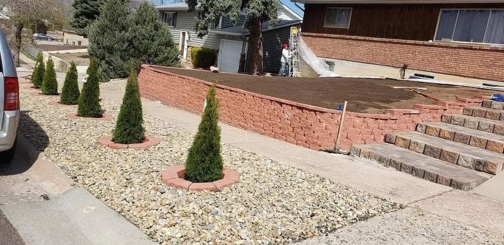 Expert garden landscaping with custom design in Lakewood, CO by Gomez Landscaping