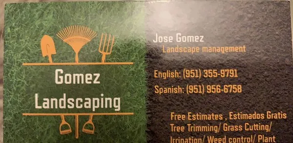 Gomez Landscaping Logo