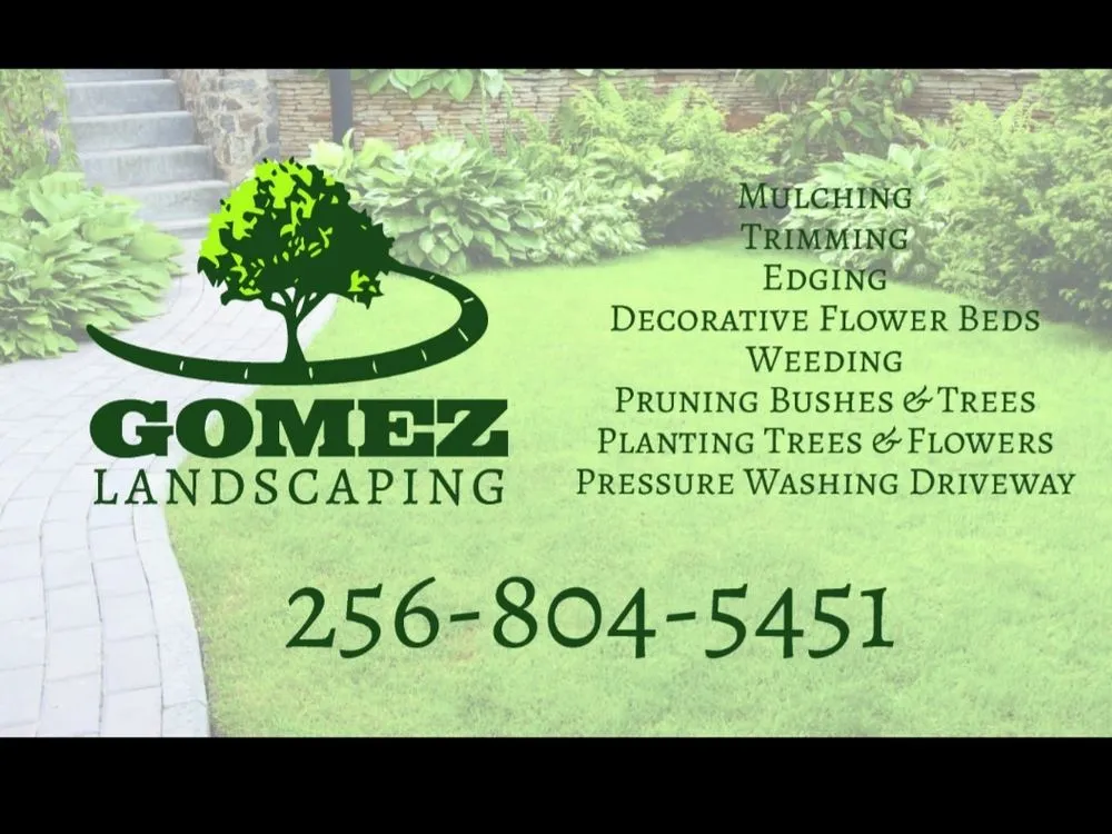 Custom residential landscaping for homes in Meridianville, AL by Gomez Landscaping
