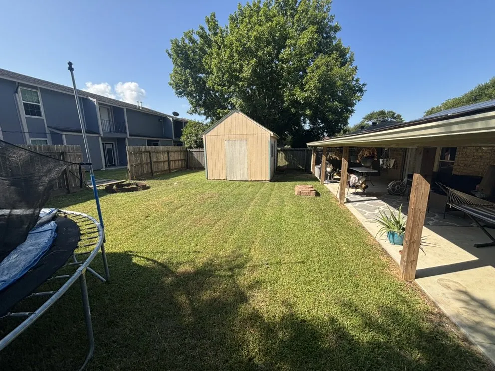 Custom residential landscaping for beautiful yards in Nederland, TX by Gomez Landscaping