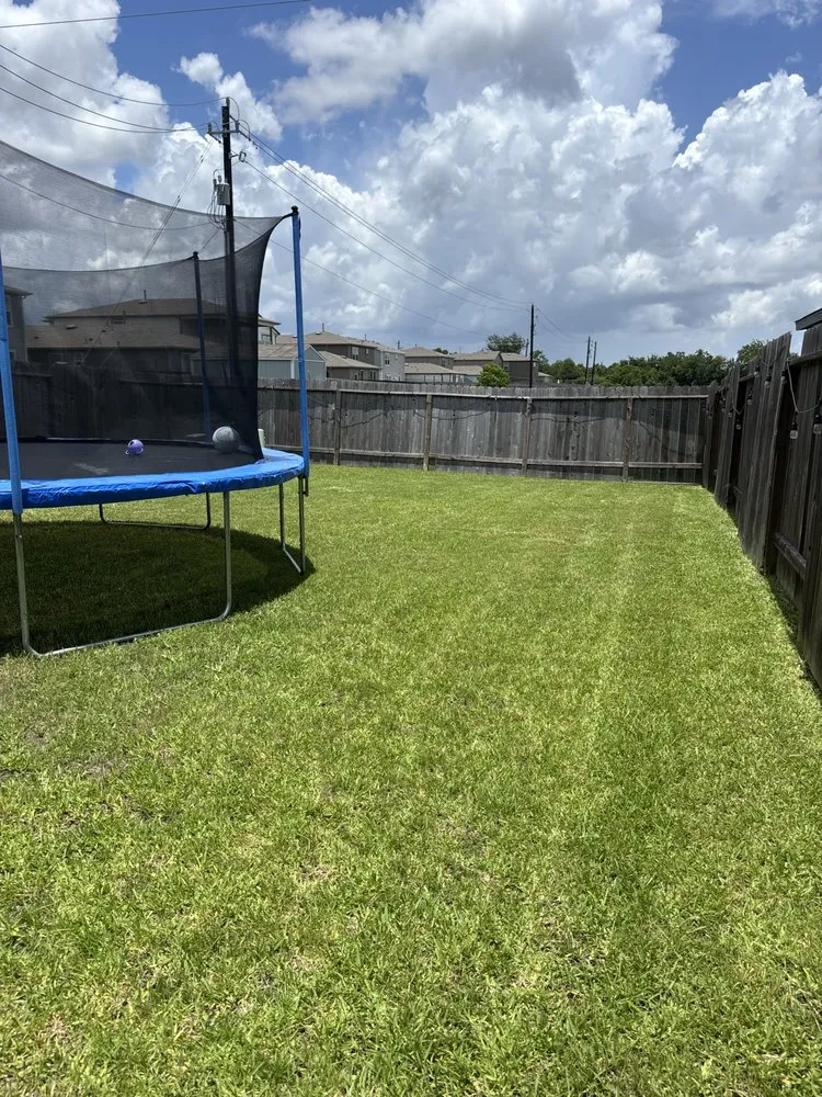 Affordable outdoor landscaping in Rosharon, TX by Gomez landscaping