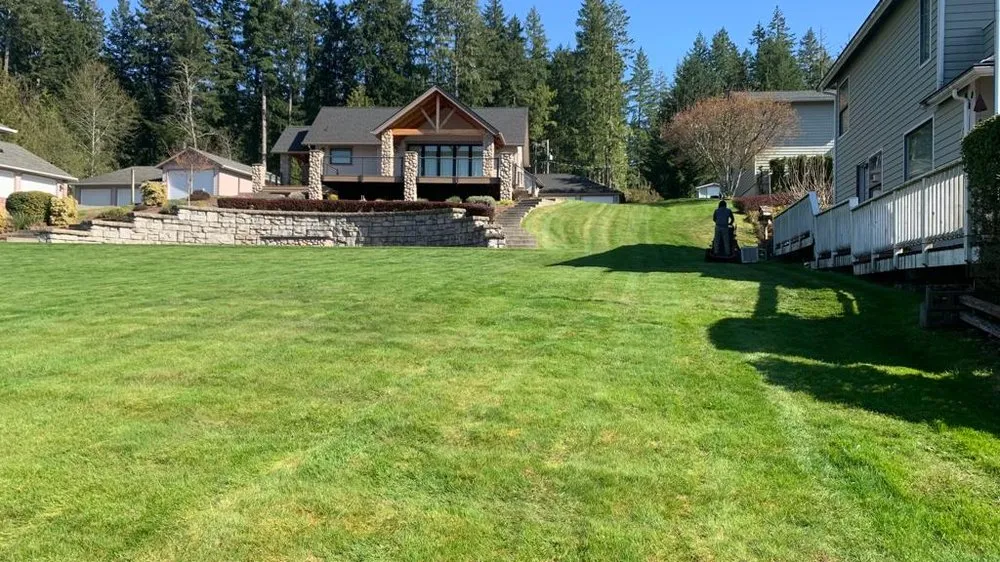Expert outdoor landscaping for outdoor upgrades in Belfair, WA by Gomez Lawn Care Services and Maintenance