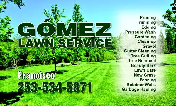 Gomez Lawn Service Logo