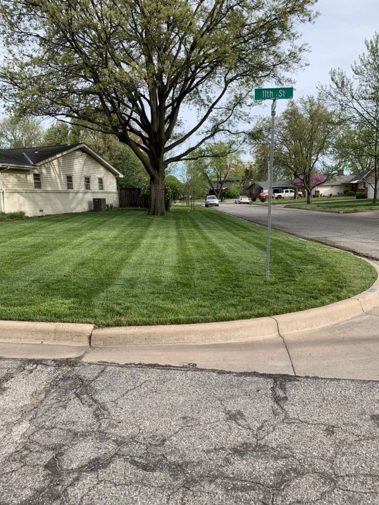 Custom landscape design for residential properties in Wichita, KS by Gomez Lawntree