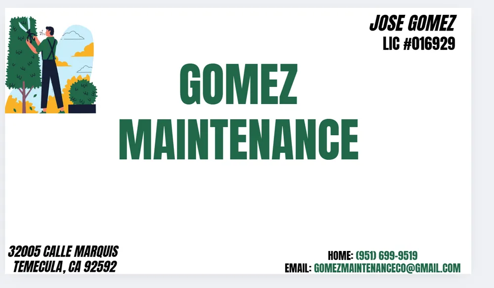 Top-rated landscape design in Temecula, CA by Gomez Maintenance