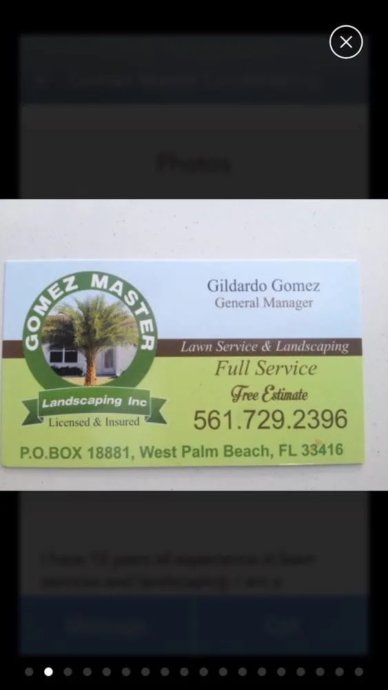 Top-rated landscape design in West Palm Beach, FL - Gomez Master Landscaping