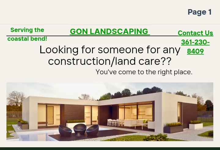 Local garden landscaping for beautiful yards across Rockport, TX - Gon Landscaping