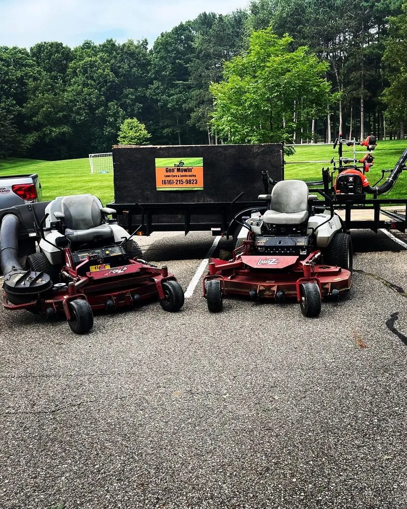Professional lawn care service in Muskegon, MI by Gon’ Mowin’ Lawn Care