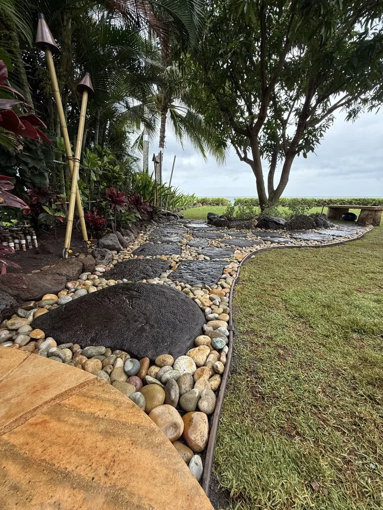 Custom lawn mowing service for beautiful yards in Mililani, HI by Gonda Landscaping