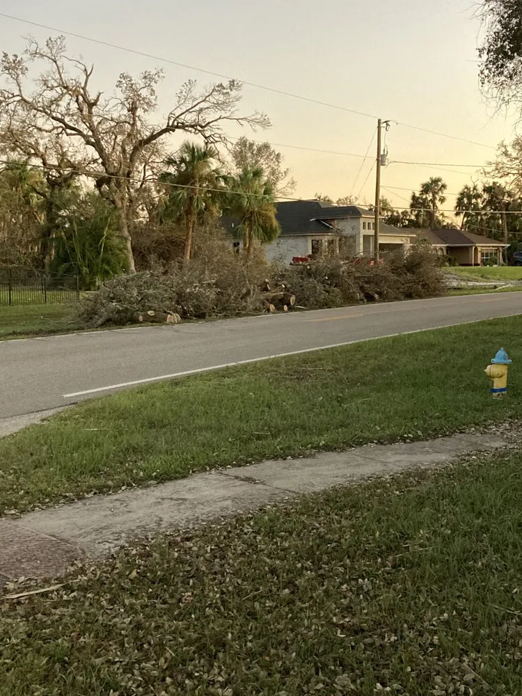 Local landscape design with custom design in North Port, FL by Gone Fishing Lawncare