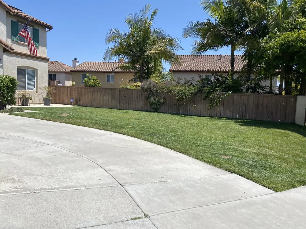 Local yard maintenance with custom design in Chula Vista, CA by Gone With The Weeds