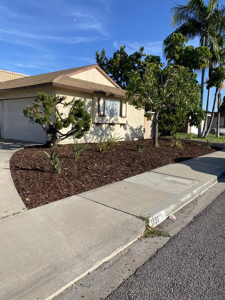 Expert yard maintenance with custom design across Chula Vista, CA - Gone With The Weeds