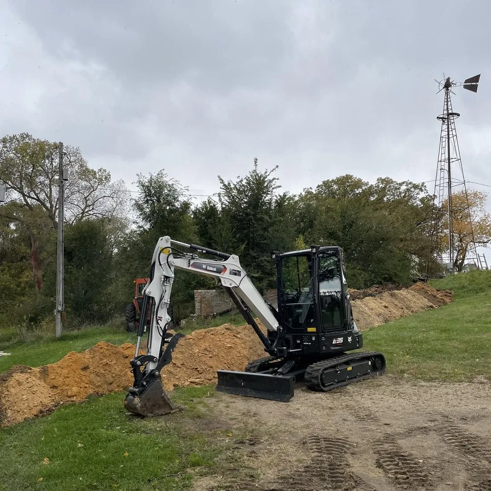 Custom landscaping services in Hollandale, WI by Goninen Property Services