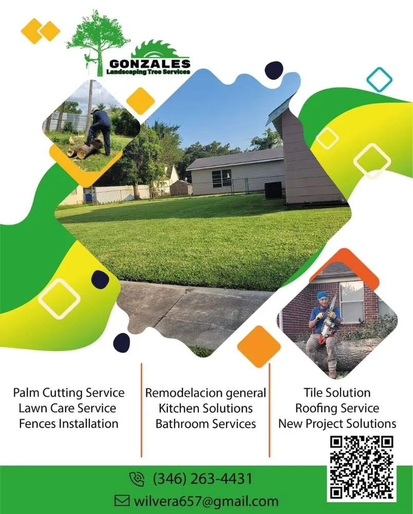 Reliable yard cleanup service for residential properties in Beach City, TX by Gonzales Tree Services