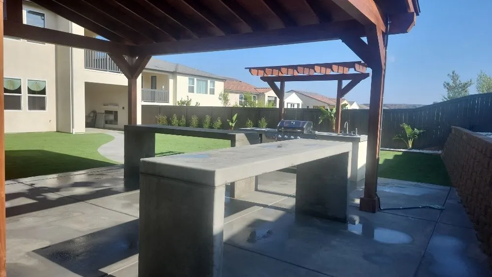 Reliable lawn care service for residential properties in National City, CA by Gonzalez Construction & Landscape Design