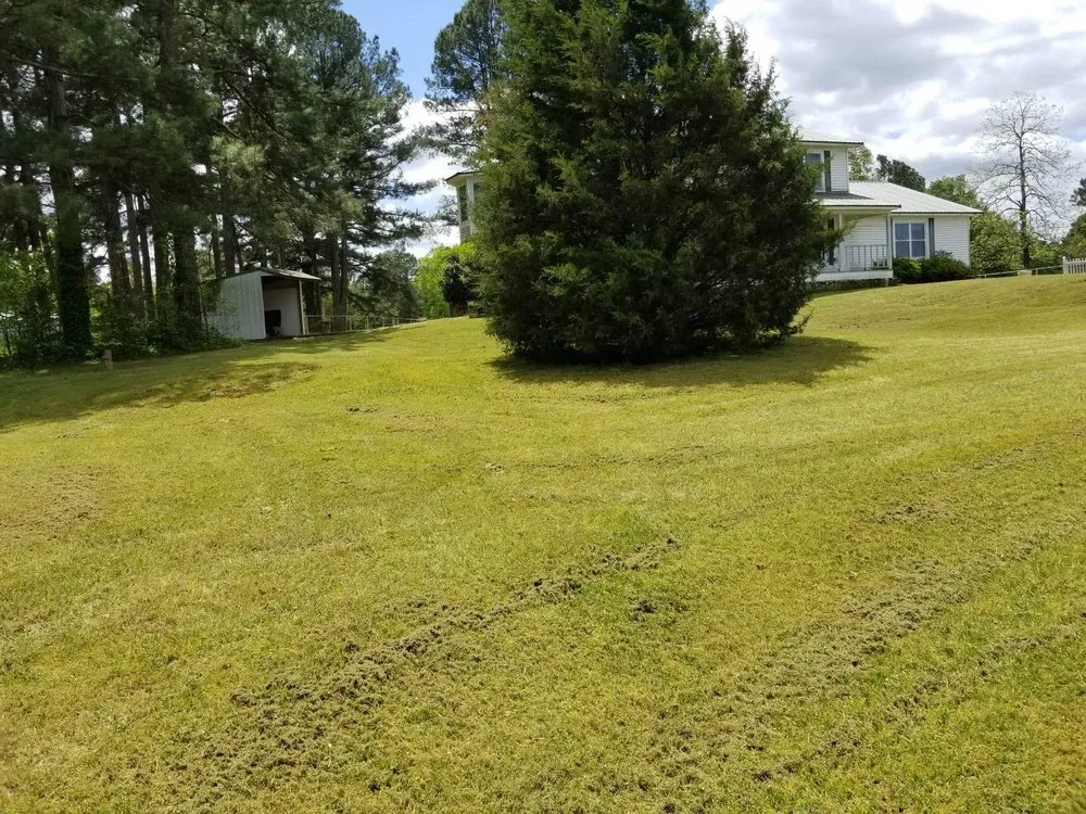 Custom outdoor landscaping in Rockport, AR by Gonzalez Crewcut Lawn