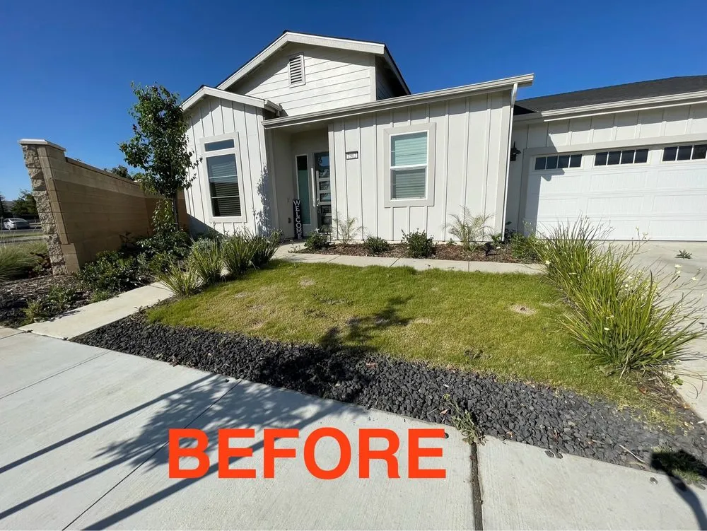 Reliable residential landscaping for beautiful yards in Lemoore, CA by Gonzalez Exterior Services