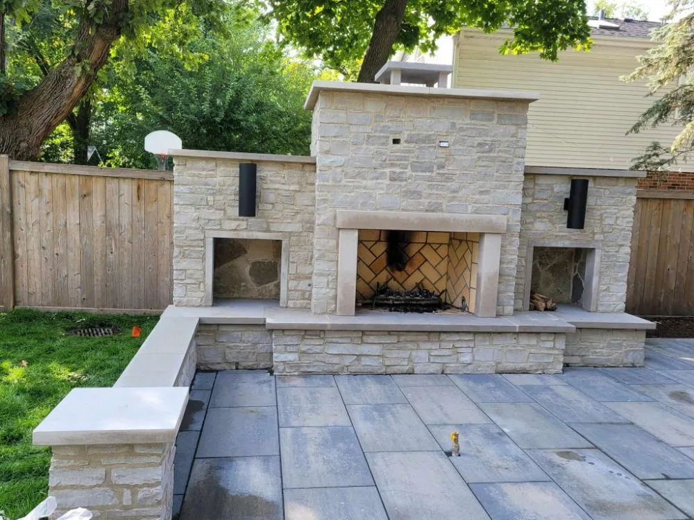 Custom residential landscaping for residential properties in Mundelein, IL by Gonzalez F Landscaping