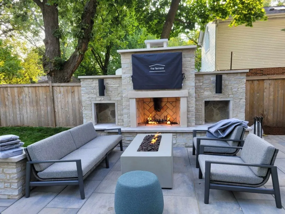 Custom outdoor landscaping for outdoor upgrades across Mundelein, IL - Gonzalez F Landscaping