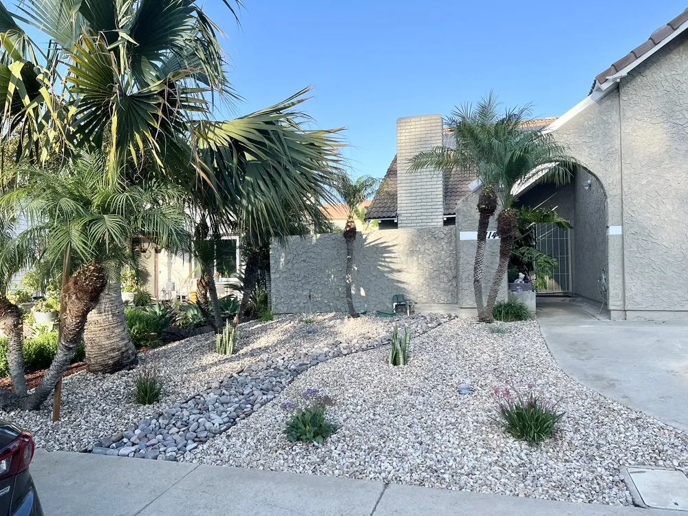Custom landscape installation for homes in San Diego, CA by Gonzalez Landscape SD