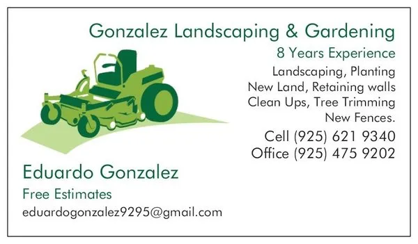 Gonzalez Landscaping & Gardening Logo