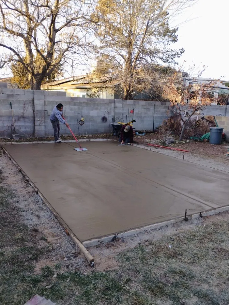 Professional landscape installation in Albuquerque, NM by Gonzalez Landscaping