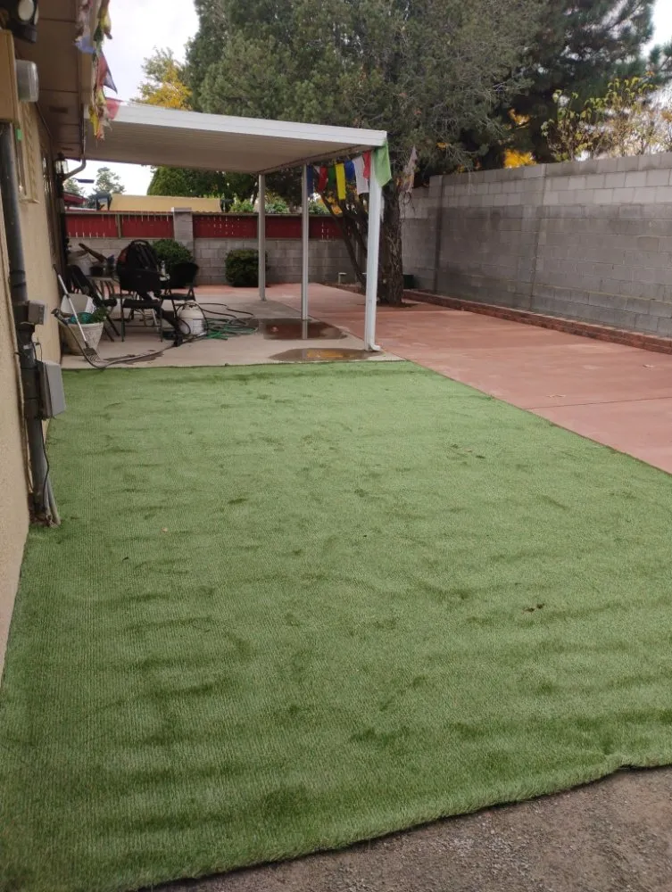 Custom yard cleanup service in Albuquerque, NM by Gonzalez Landscaping