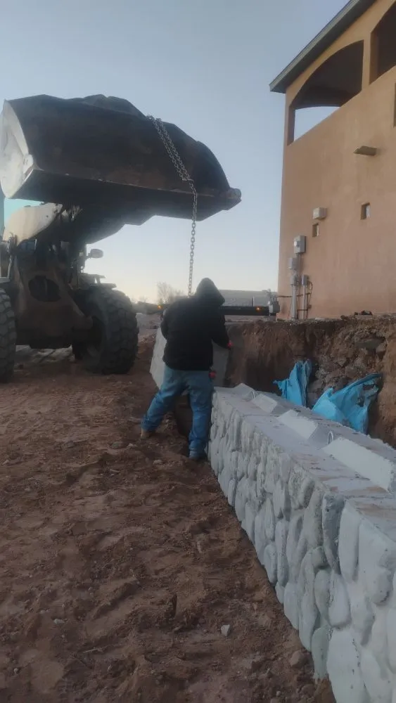 Custom garden landscaping for residential properties in Albuquerque, NM by Gonzalez Landscaping