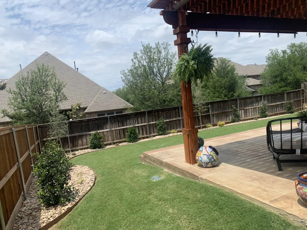 Custom landscaping services for beautiful yards in Fort Worth, TX by Gonzalez Landscaping