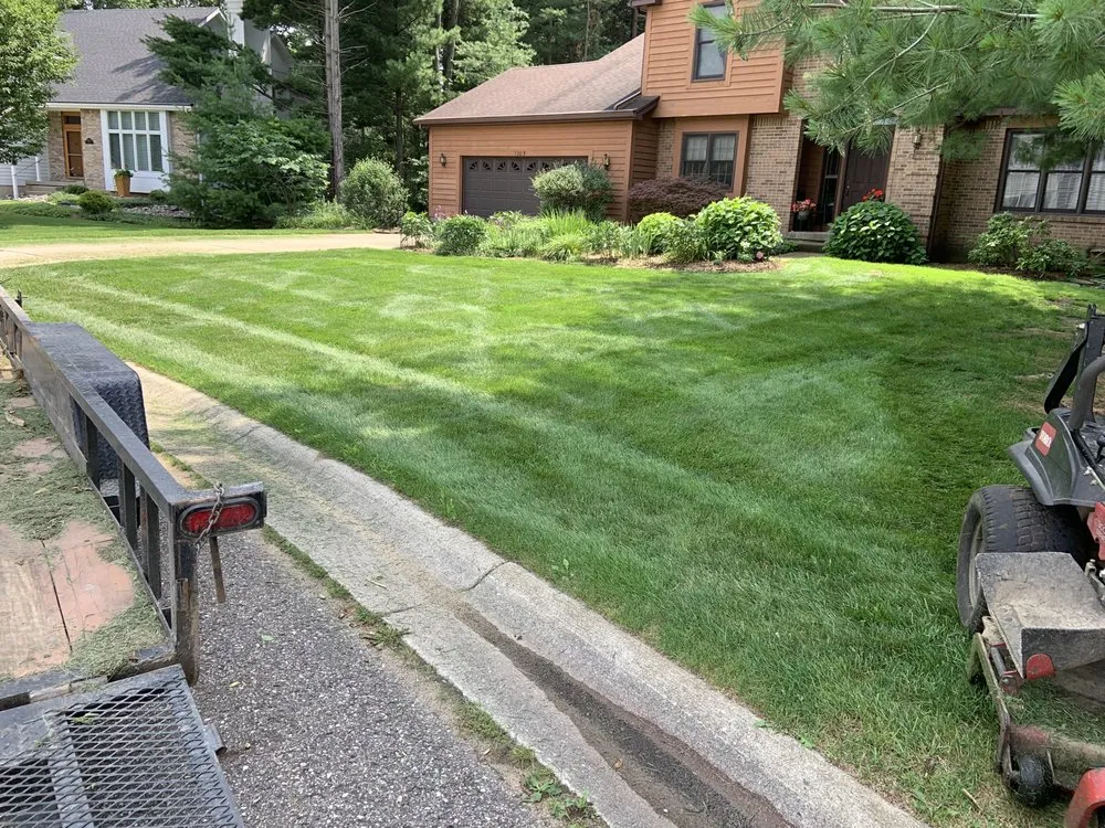 Custom residential landscaping in Grand Rapids, MI by Gonzalez Lawn Impressions