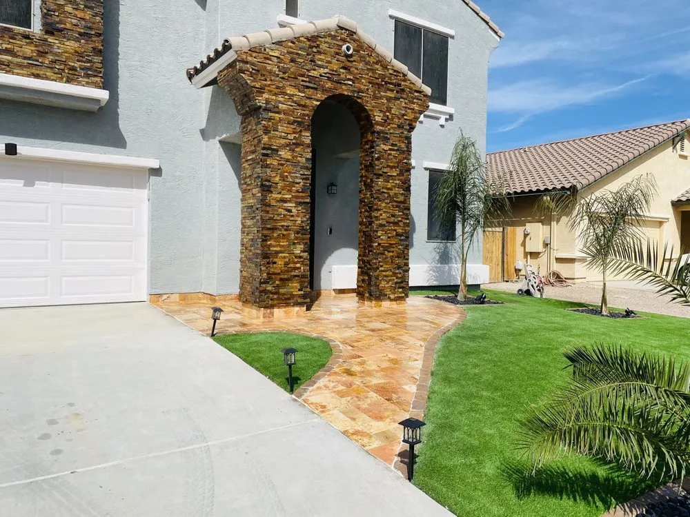 Local garden landscaping for residential properties across Maricopa, AZ - Gonzalez Lucio Landscaping