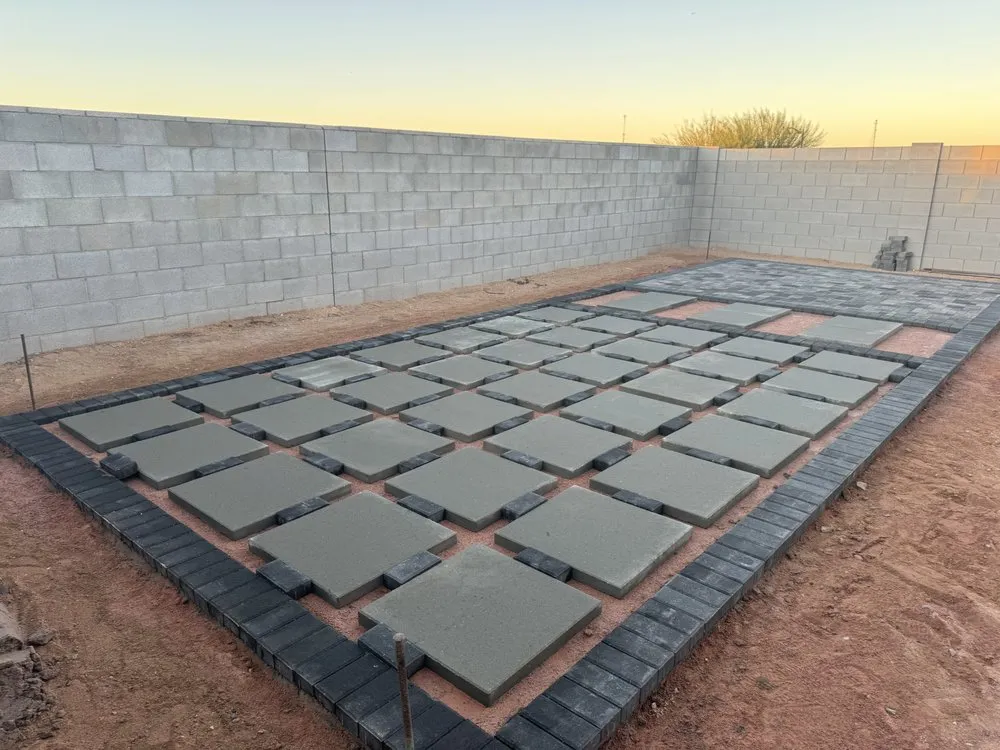 Professional garden landscaping in Maricopa, AZ by Gonzalez Lucio Landscaping