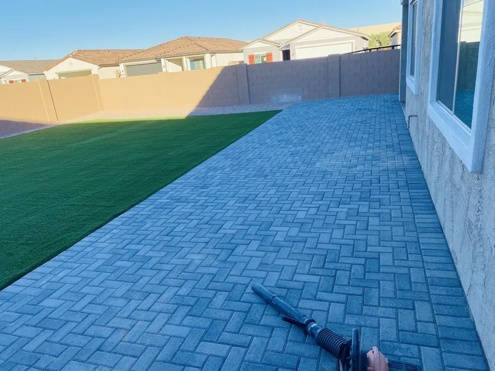 Custom landscape installation in Maricopa, AZ - Gonzalez Lucio Landscaping