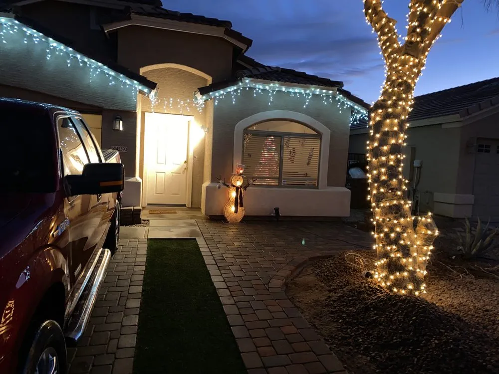 Custom landscape installation in Maricopa, AZ - Gonzalez Lucio Landscaping