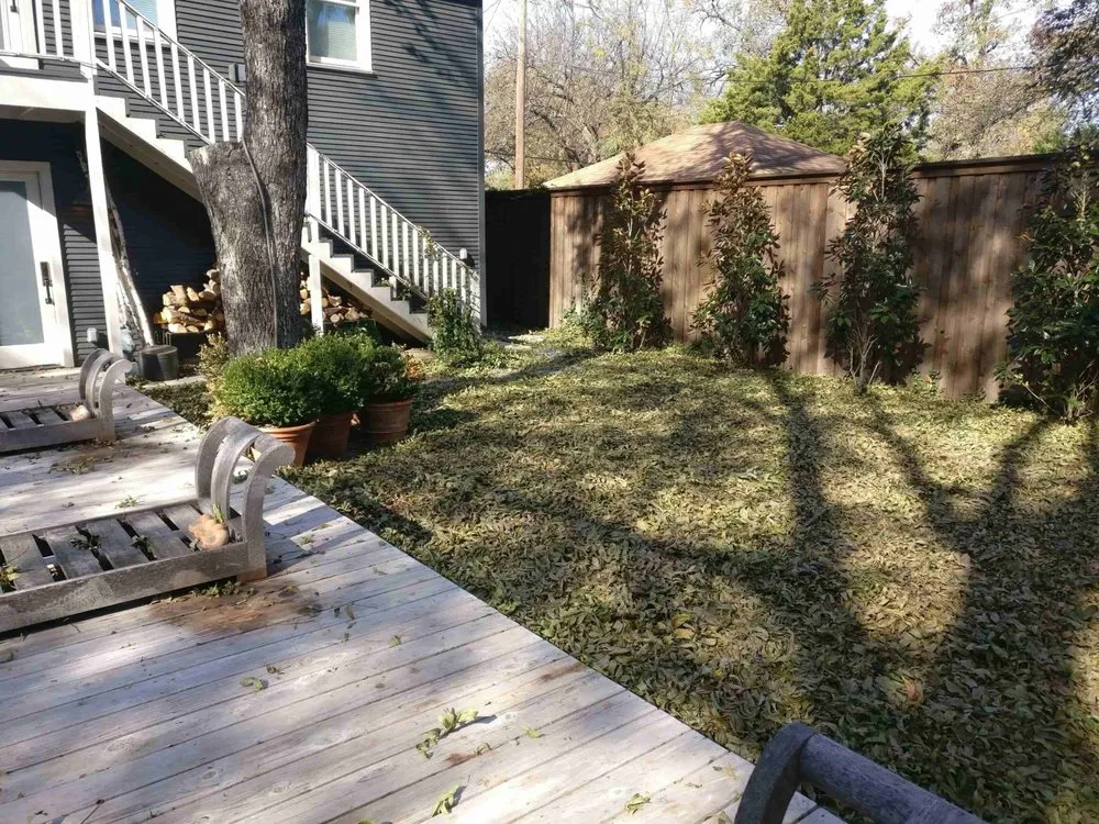 Professional landscape installation with custom design in Dallas, TX by Gonzalez Professional Landscaping Services.