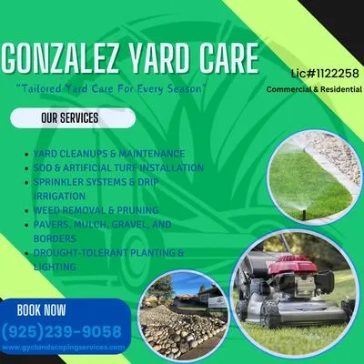 Gonzalez Yard Care Logo