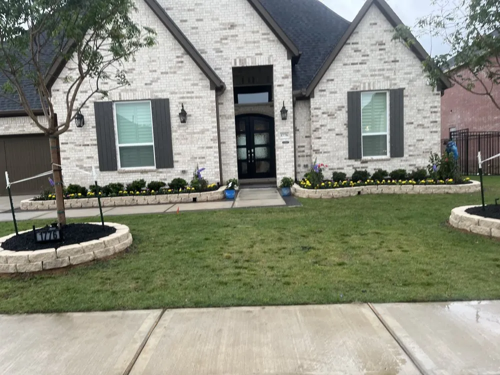 Top-rated landscape installation in League City, TX by Gonzalez’s landscaping