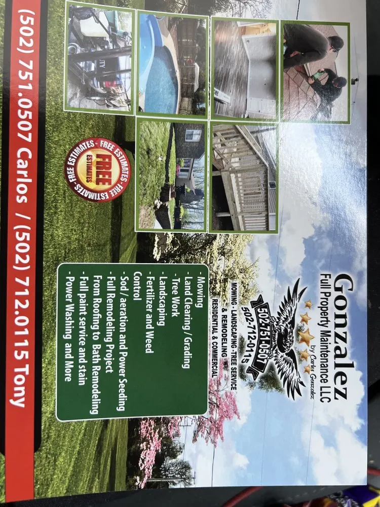 Top-rated landscape installation in Louisville, KY - González Full Property Maintenance