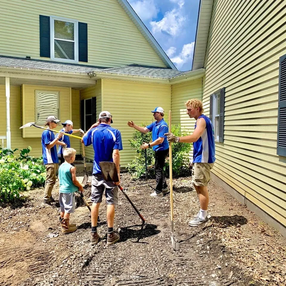Custom landscaping services for homes in Lakeville, MN by Gonzo Bros. Landscape