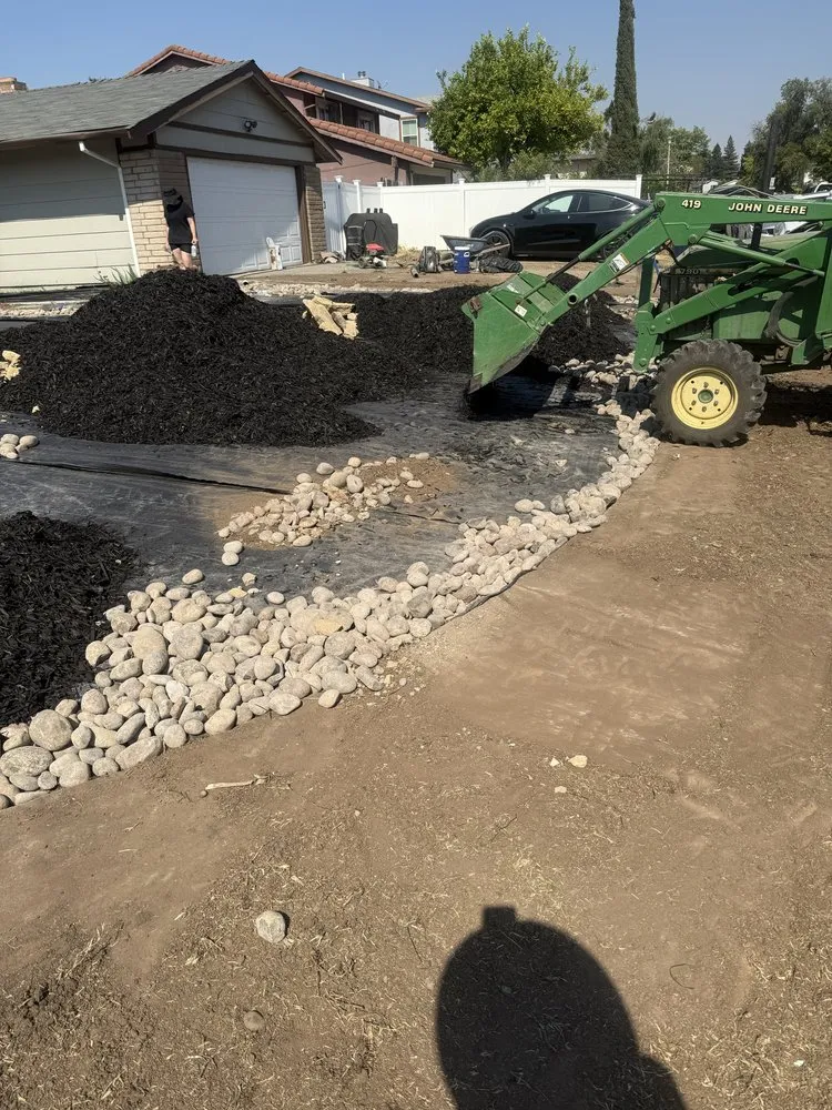 Local outdoor landscaping in Sacramento, CA by Good Deeds And Services