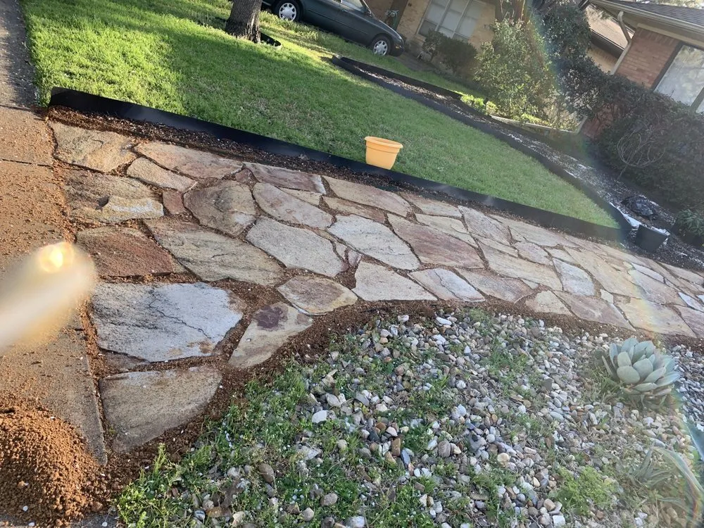 Top-rated landscape installation in Dallas, TX by Good Direction Landscape
