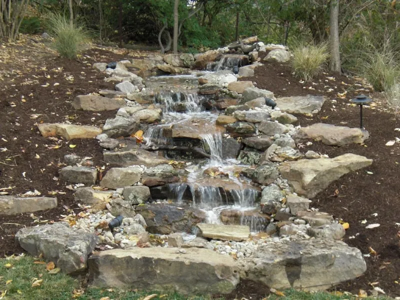 Expert landscape installation in Kansas City, MO by Good Earth Water Gardens