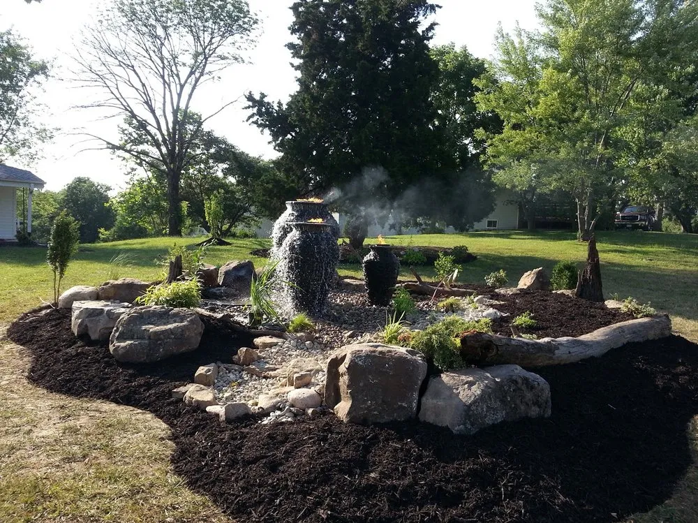Custom yard cleanup service in Kansas City, MO - Good Earth Water Gardens