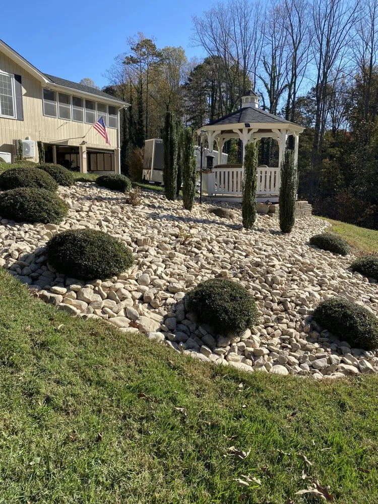 Reliable yard maintenance for residential properties in Ridgeway, VA by Good Gardens